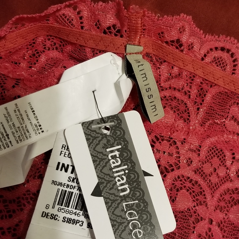 Intimissimi High Waist Lace Panty, NWT, Size Large - Picture 2 of 7